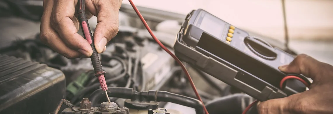 měření autobaterie